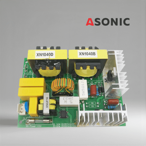 ASONIC PROmodel PCB 120W 40kHz, augstas veiktspējas strāvas shēmas plate ultraskaņas tīrītājiem, kas nodrošina stabilu jaudu un uzticamību.