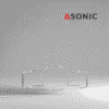 ASONIC laboratorijas trauka turētājs 2–3 l, kompakts ultraskaņas tīrīšanas piederums drošai un efektīvai lietošanai laboratorijās
