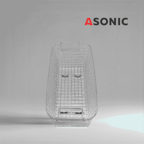 ASONIC PRO-30 BASKET nerūsējošā tērauda ultraskaņas tīrītāja stiepļu grozs