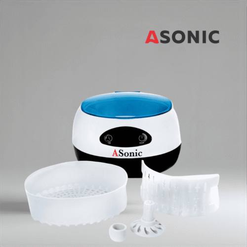 ASONIC HOME-750 ultraskaņas vannīte, efektīva ierīce personīgo un delikāto aksesuāru tīrīšanai mājās.