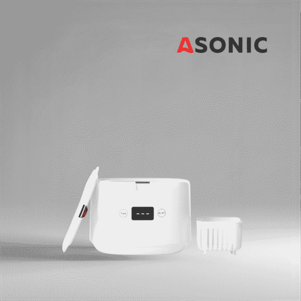 ASONIC HOME-DENT5 ASONIC HOME-dent ultraskaņas tīrīšanas iekārta – uzticams risinājums zobārstniecības instrumentu un rotaslietu tīrīšanai mājās.