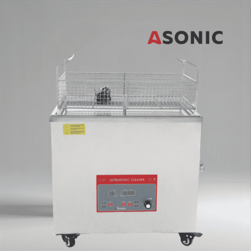 ASONIC IND-400 ultraskaņas sistēma nodrošina stabilus rezultātus rūpnieciskajām detaļām un laboratorijas instrumentiem.