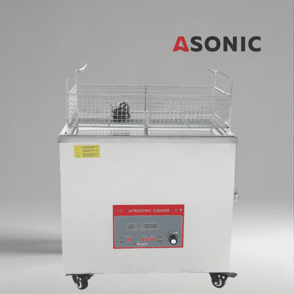 ASONIC IND-400 ultraskaņas sistēma nodrošina stabilus rezultātus rūpnieciskajām detaļām un laboratorijas instrumentiem.
