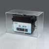 ASONIC 3L ultrasonic cleaner placed inside a silent box to reduce operational sound during cleaning.