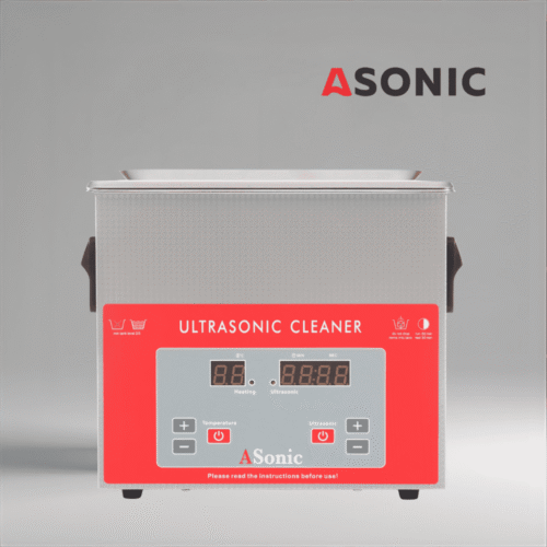 ASONIC PRO-30 ultraskaņas tīrītājs, 40 kHz frekvence, kompakts aparāts amatieriem un maziem instrumentiem.