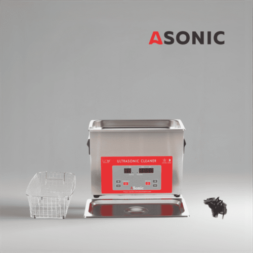 ASONIC PRO-50 ultraskaņas vannīte mājsaimniecības lietošanai, kompakta un efektīva tīrīšanas sistēma