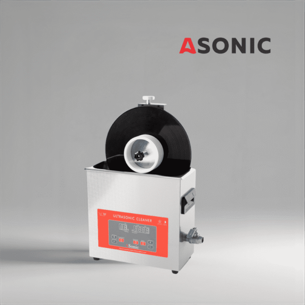 ASONIC Vinyl Cleaner-05 ierakstu tīrīšanas šķidrums, atjauno skaņas kvalitāti un noņem netīrumus no 5 LP ultraskaņas iekārtās.