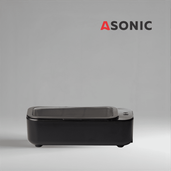 ASONIC HOME-450BLACK6 ASONIC HOME-450black ultraskaņas tīrītājs, pārnēsājama ierīce nelielu aksesuāru uzticamai tīrīšanai mājās.