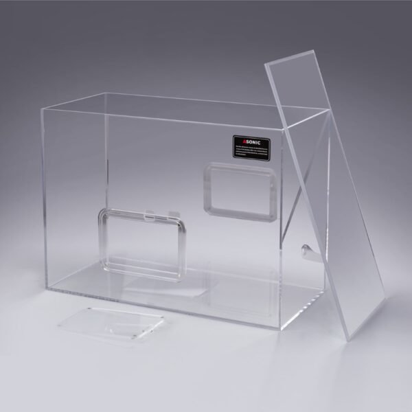 ASONIC-MED-70-40khz-silentbox4 ASONIC MED-70 klusā ultraskaņas tīrīšanas sistēma – 40 kHz