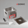 ASONIC PRO-150s ultraskaņas tīrītājs ar sildīšanas sistēmu dziļai tīrīšanai