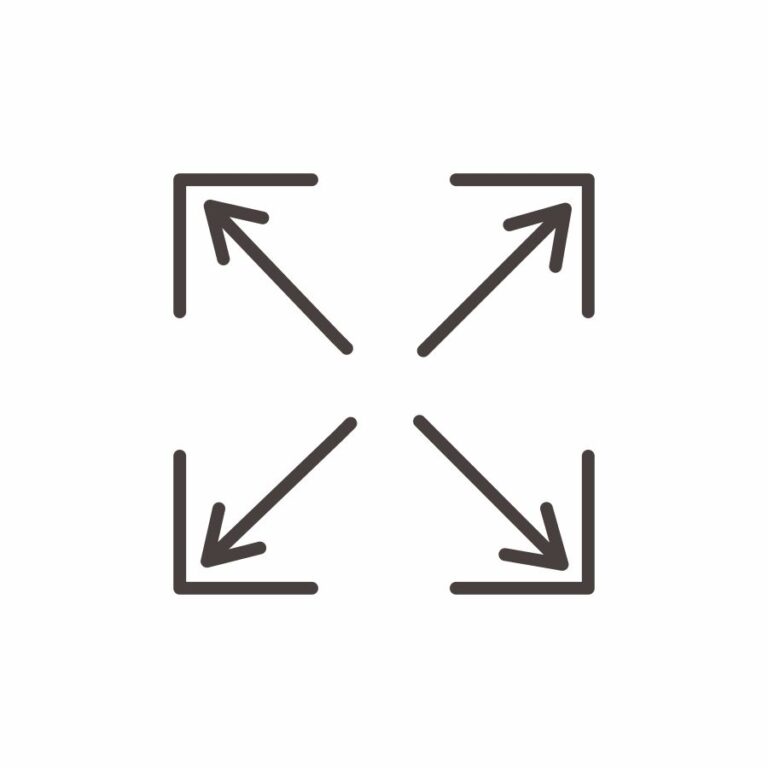 Kvadrātveida diagramma ar bultiņām